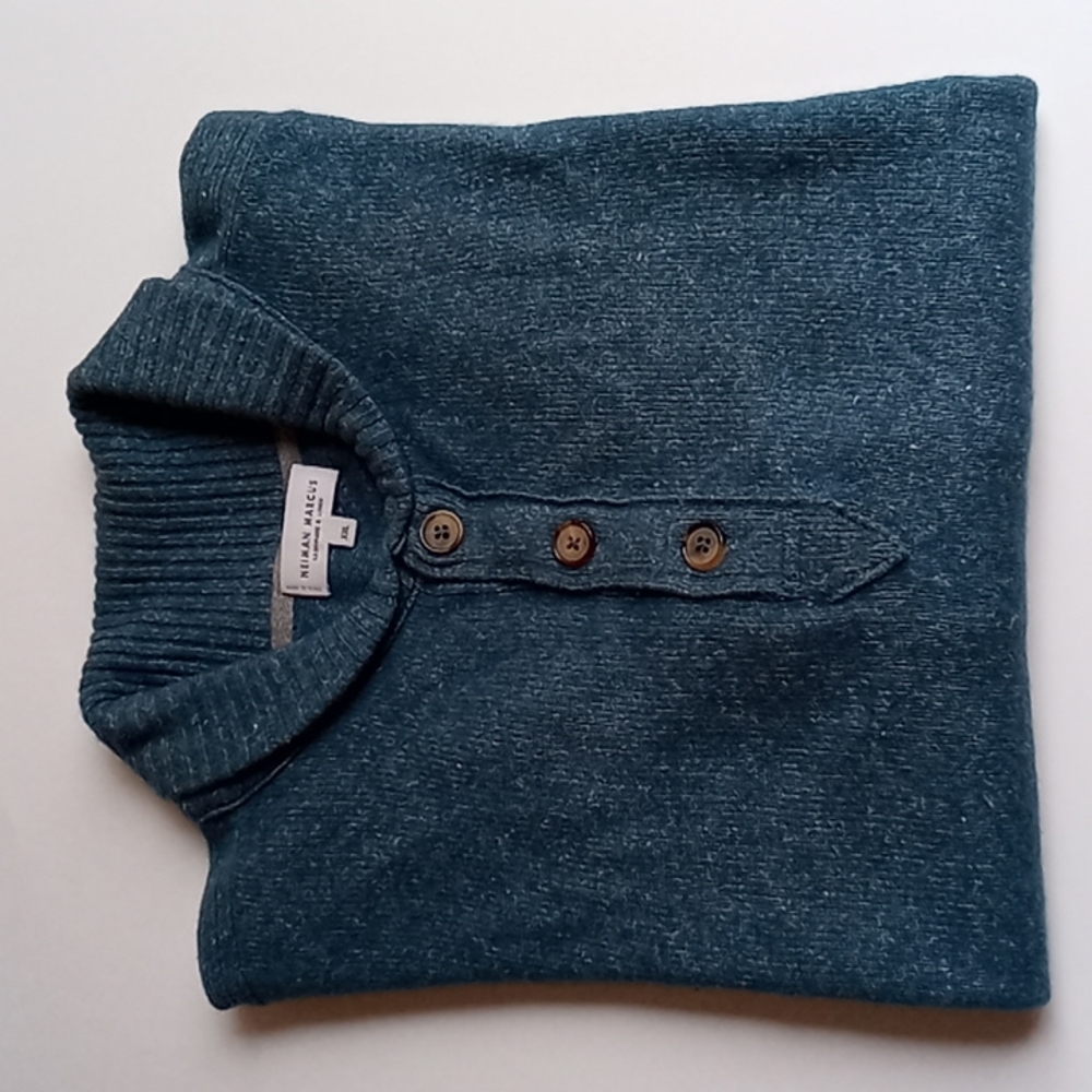 Neiman Marcus Cashmere& Linen Pullover Sweater XXL